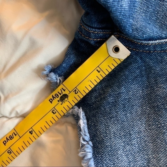 Zara Premium Wash High Waist Shorts - Picture 6 of 7